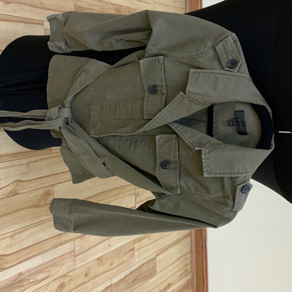 J. Crew Utility Jacket in Army Green